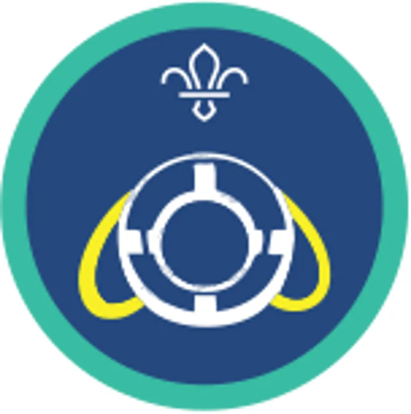 Explorer Scout Nautical Lifesaver Badge